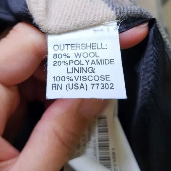 ZARA Plaid Fringe Coat - Picture 6 of 6